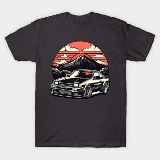 JDM car Japanese Retro Car Racing Drifting Legend Tuning T-Shirt